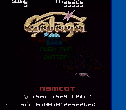 Image n° 1 - screenshots  : Galaga '88